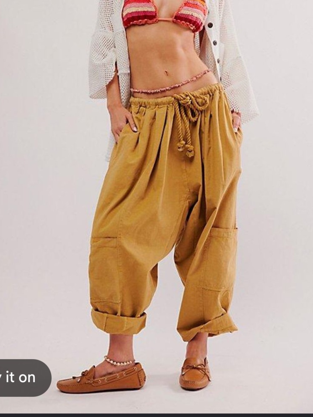 FRee people Women's Kahlani Harem Pull-on medium